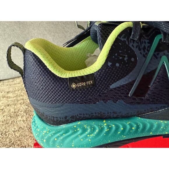 New New Balance Dybasoft Nitral V5 GTX size 11 Gortex Trail Running Blue - Picture 3 of 7